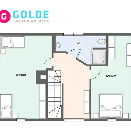 Tatil Evi Reetdachhaushaelfte Reetdachhaus Kleine Kate Sankt Peter-Ording